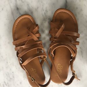 Franco Sarto Womens Gilligan Tan 6.5 M